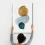Wallity CAM-2061 Pintura Decorativa de Vidrio Templado 46 x 72 cm Impresión UV
